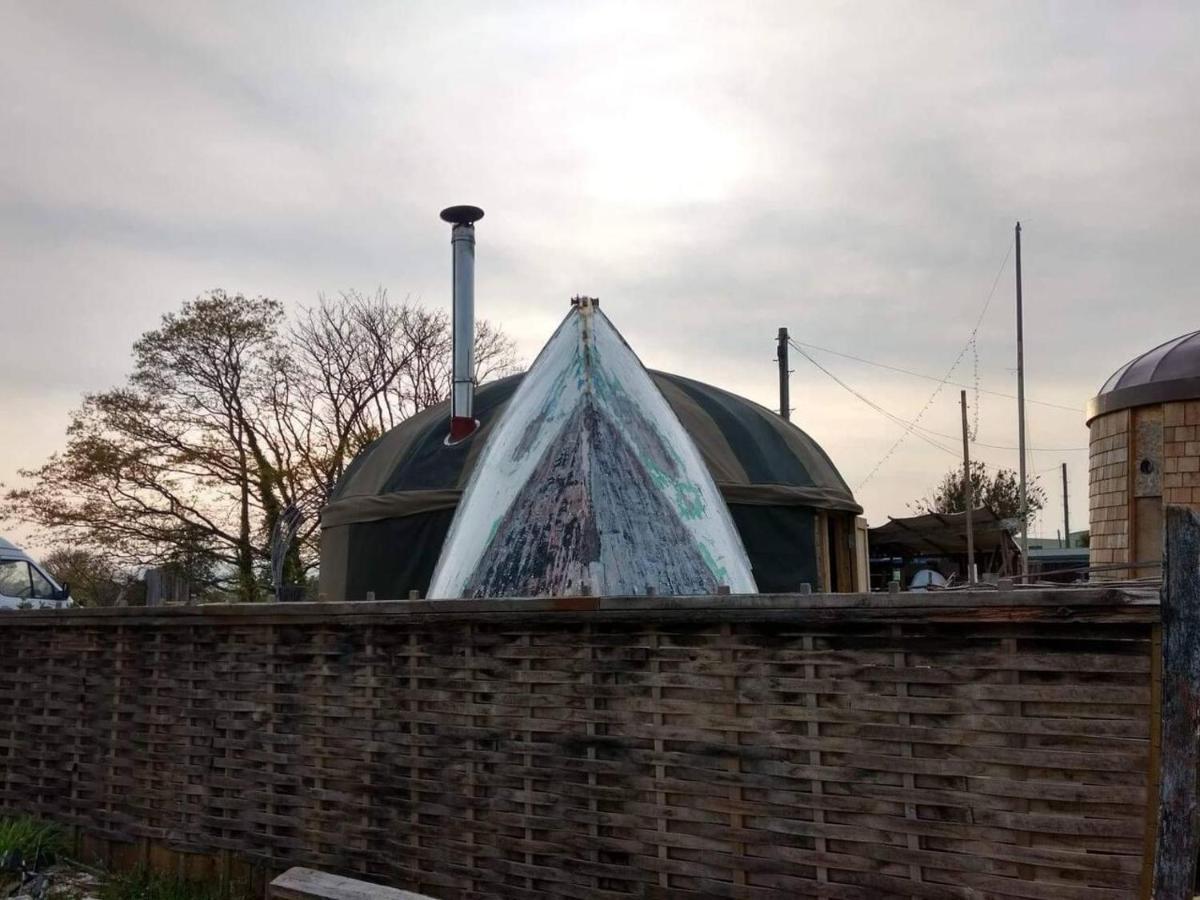 فيلا Bembridge Harbour Yurt - Log Burner - Wifi المظهر الخارجي الصورة