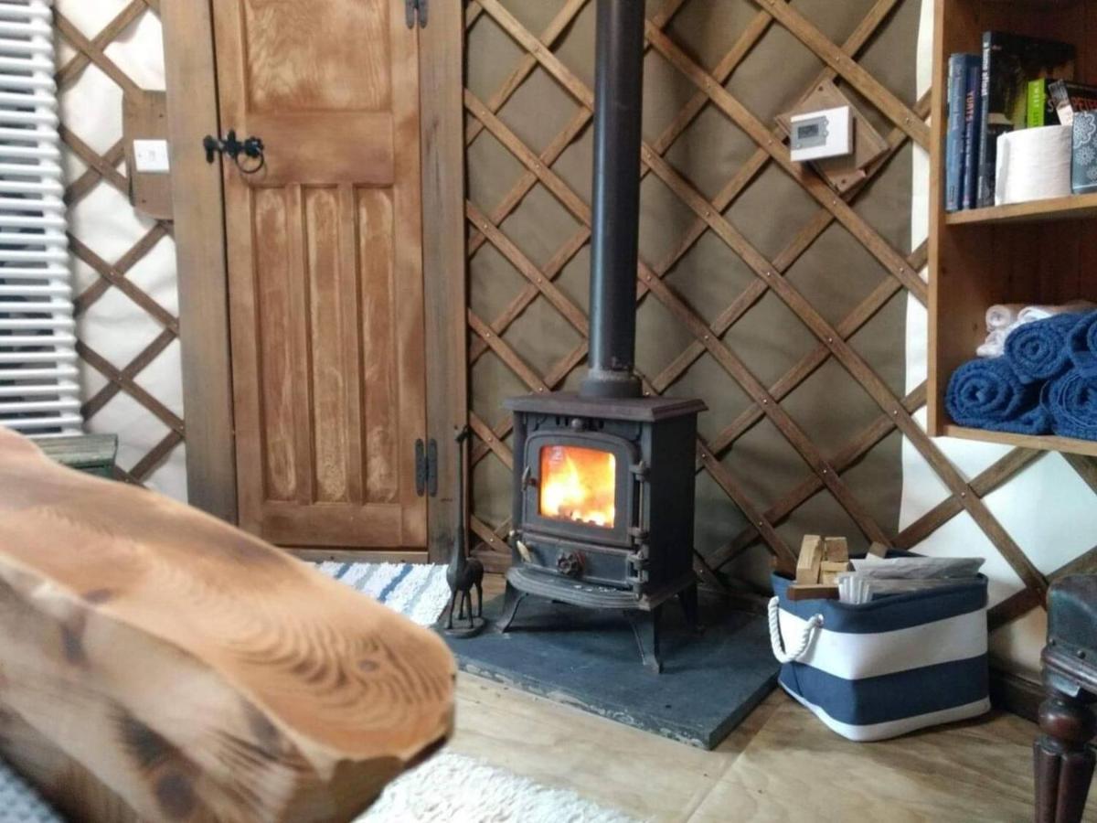 فيلا Bembridge Harbour Yurt - Log Burner - Wifi المظهر الخارجي الصورة